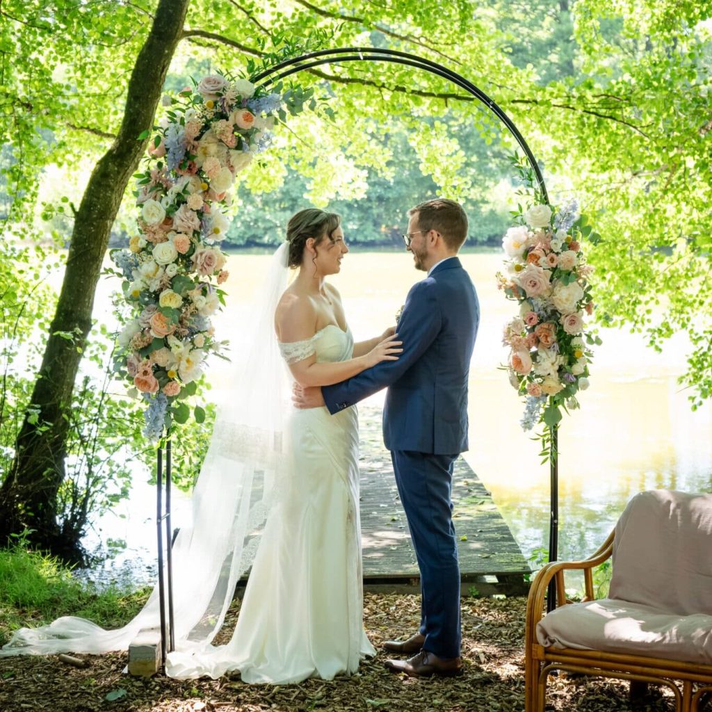 mariage pastel coloré